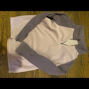 Girls 👧🏼 Purple Columbia Fleece 1/4 Zip